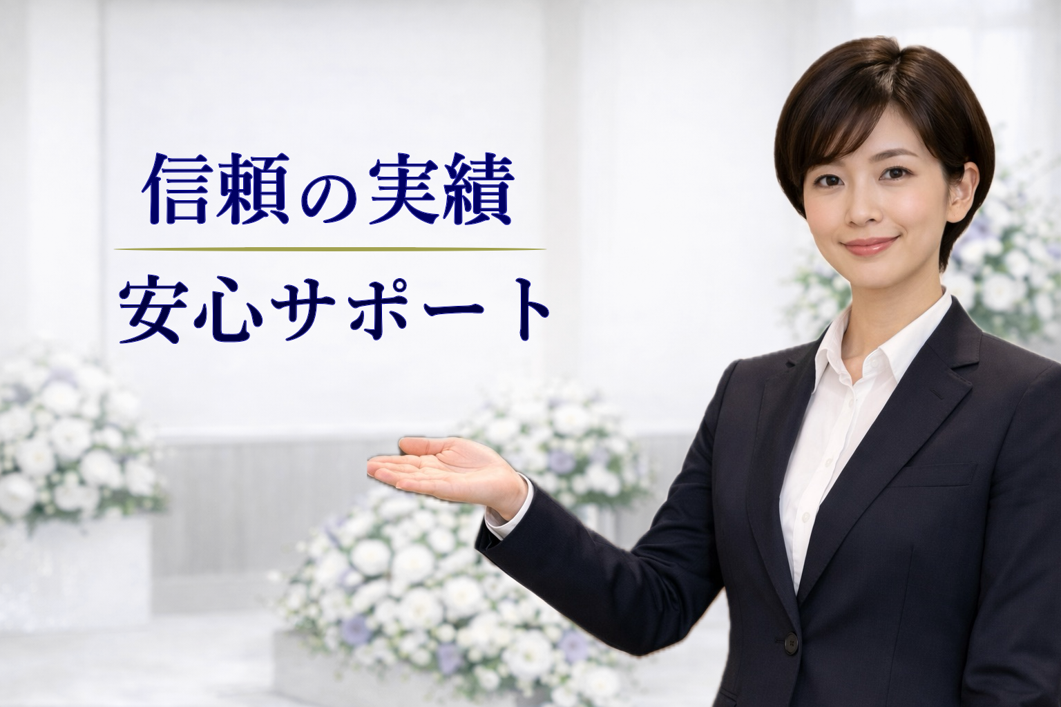 信頼の実績が安心のサポート体制