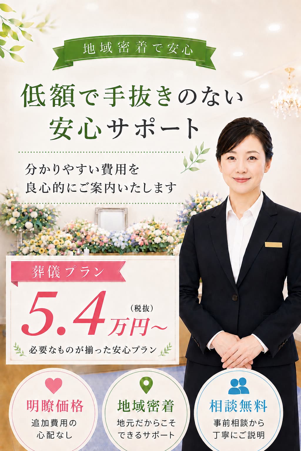 札幌市で葬儀社なら安い安心な葬儀,家族葬が行える札幌の良心的な葬儀屋