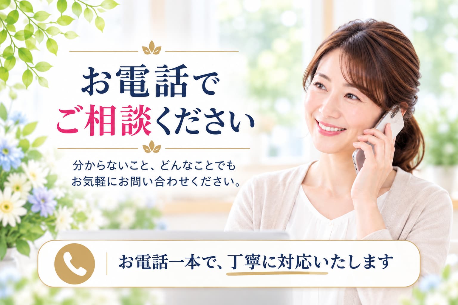 札幌市で葬儀・家族葬の不安な事を相談できる安心対応の葬儀社